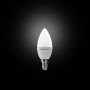 Фото №2 - Лампа світлодіодна LED C37, E14, 5Вт, 150-300В, 4000K, 30000ч, гарантія 3 роки. (Свічка) INTERTOOL LL-0152