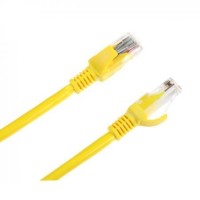 Patchcord кабель UTP kat. 6e штек.-штек. 10m желтый INTEX