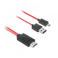 Кабель MHL HDMI-micro USB 1.5M (Galaxy S3, Note2)