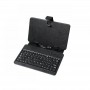 Фото №1 - Чехол для планшета 7" с клавиатурой micro USB, черный, QUER