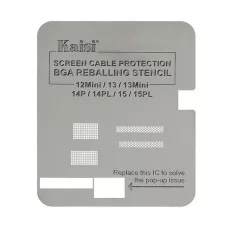 Фото - Трафарет BGA Kaisi для мікросхеми дисплея iPhone 12 Mini/ 13/ 13 Mini/ 14 Pro/ 14 Plus/ 15/ 15 Plus