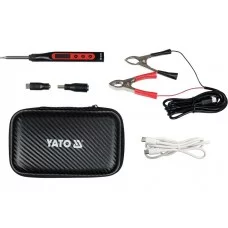 Фото - Портативний цифровий паяльник 65Вт USB YATO YT-82490