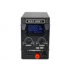 Фото - Блок живлення WEP 1505D-IV, 15V, 5A, імпульсний, з цифровою індикацією (V/A/W), USB fast charge
