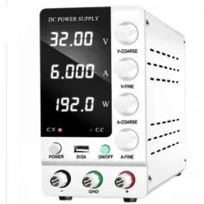 Фото - Импульсный лабораторный блок питания SPS-C3206, 32V 6A, белый