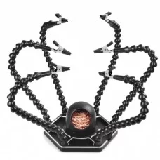 Фото - Гнучкий тримач 6L-BK-B на 6 гнучких рук + стружка для чищення тис.