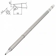Фото - Жало з нагрівачем для Hakko T12-BC3
