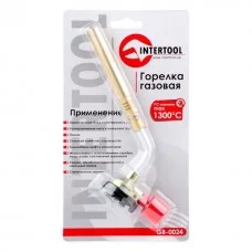 Фото - Пальник газовий, регулятор, сопло D = 10мм INTERTOOL GB-0024