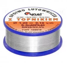 Припой Cynel Sn60Pb40 1.2mm (100g)