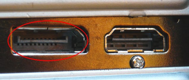 Разъем Display или DisplayPort vs HDMI